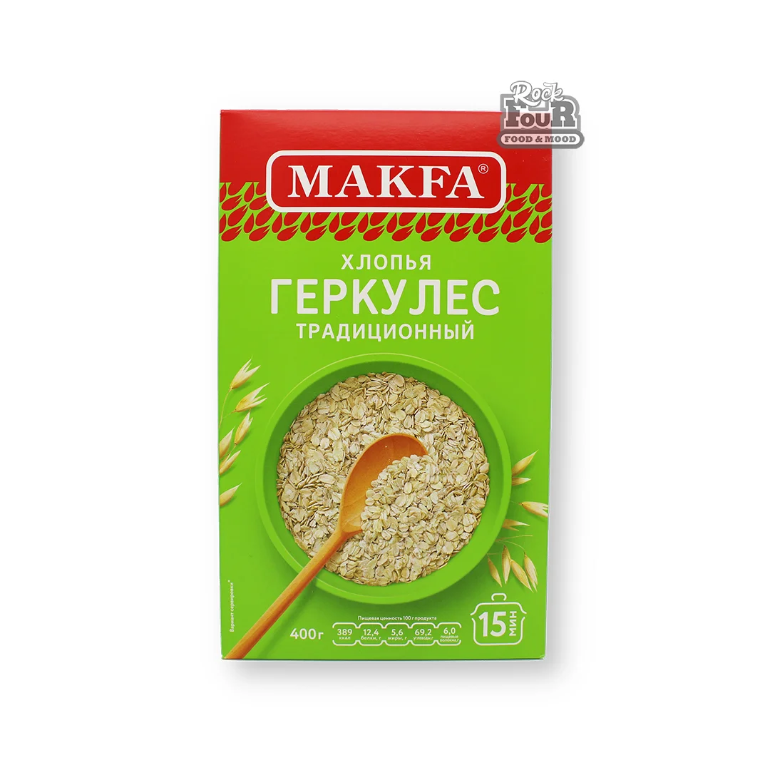 Փաթիլներ ավանդական «Makfa» Հերկուլես 400գ